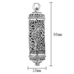 990 Pure Silver Thai Silver Antique Guanyin Openwork Pendant