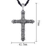 990 Pure Silver Classic Cross Pendant