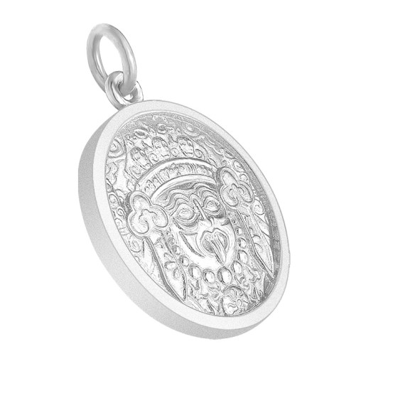 Pt950 Platinum Palden Lhamo Vajra Pendant