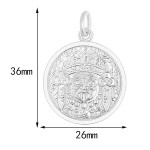 Pt950 Platinum Palden Lhamo Vajra Pendant