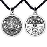 925 Silver Taotie Wealth Beast Pendant
