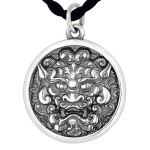 925 Silver Taotie Wealth Beast Pendant