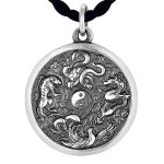 925 Silver Four Divine Beasts Guardian Pendant