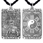 925 Silver Zhang Daoling Celestial Master Bagua Pendant