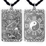 925 Silver Zhang Daoling Celestial Master Bagua Pendant