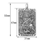 925 Silver Zhang Daoling Celestial Master Bagua Pendant