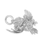Pt950 Platinum Garuda Divine Bird Pendant