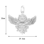 Pt950 Platinum Garuda Divine Bird Pendant