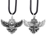 925 Silver Garuda Divine Bird Soaring Pendant
