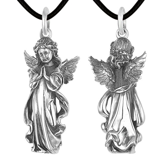 925 Silver Holy Angel Pendant