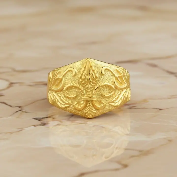 Life & Totem - Sacred Fleur-de-lis Ring